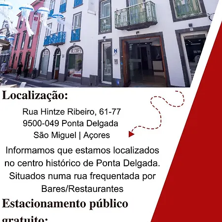 호텔 알시데스 Ponta Delgada